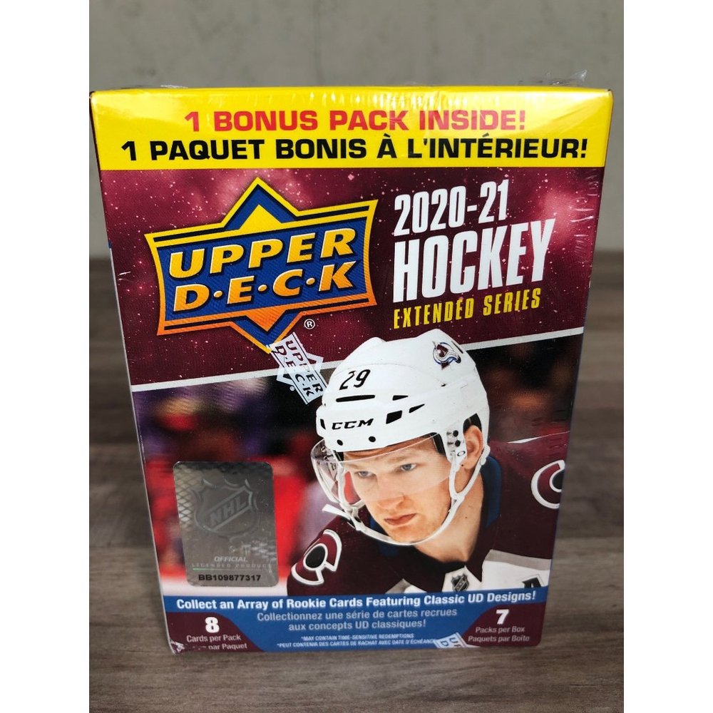 2020-21 Hockey Extended Series Upper Deck NHL Blaster Box